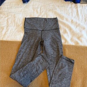 Lululemon Athletica Heathered Gray Leggings